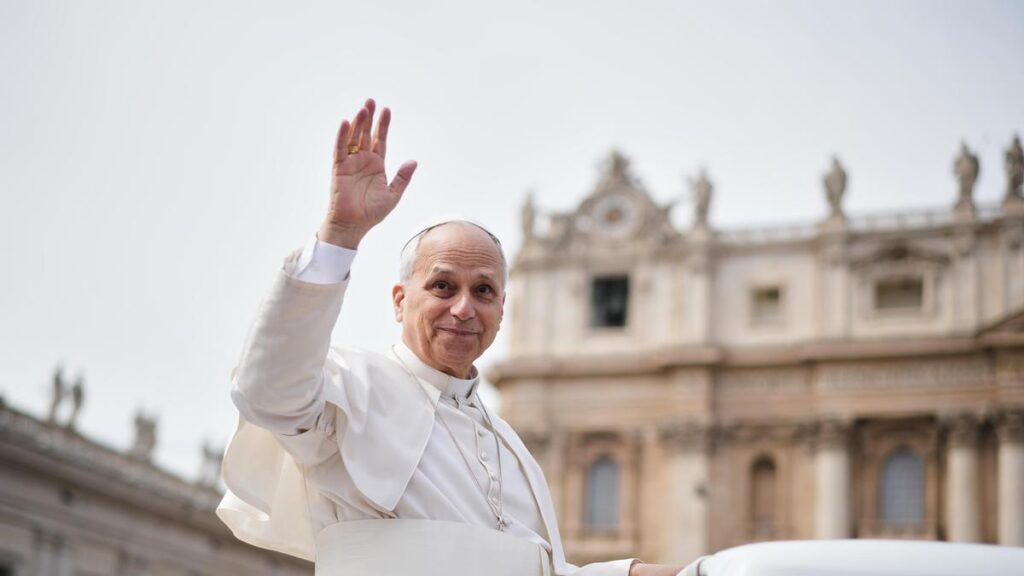 Pope Leo XIV rejects claims that God justifies war in Palm Sunday Mass message