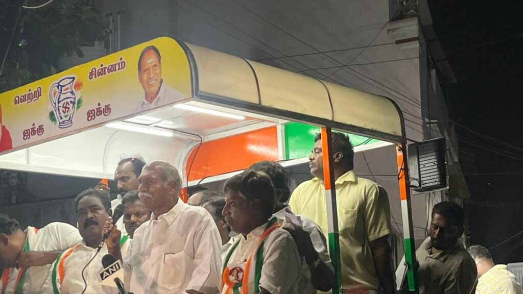 Puducherry CM Rangasamy kicks off poll campaign, highlights crisis in INDIA bloc