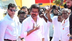 TVK chief Vijay accuses Chennai police, officials of denying permission for his Perambur campaign