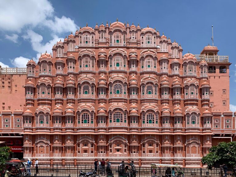 East facade Hawa Mahal Jaipur from ground level (July 2022) img