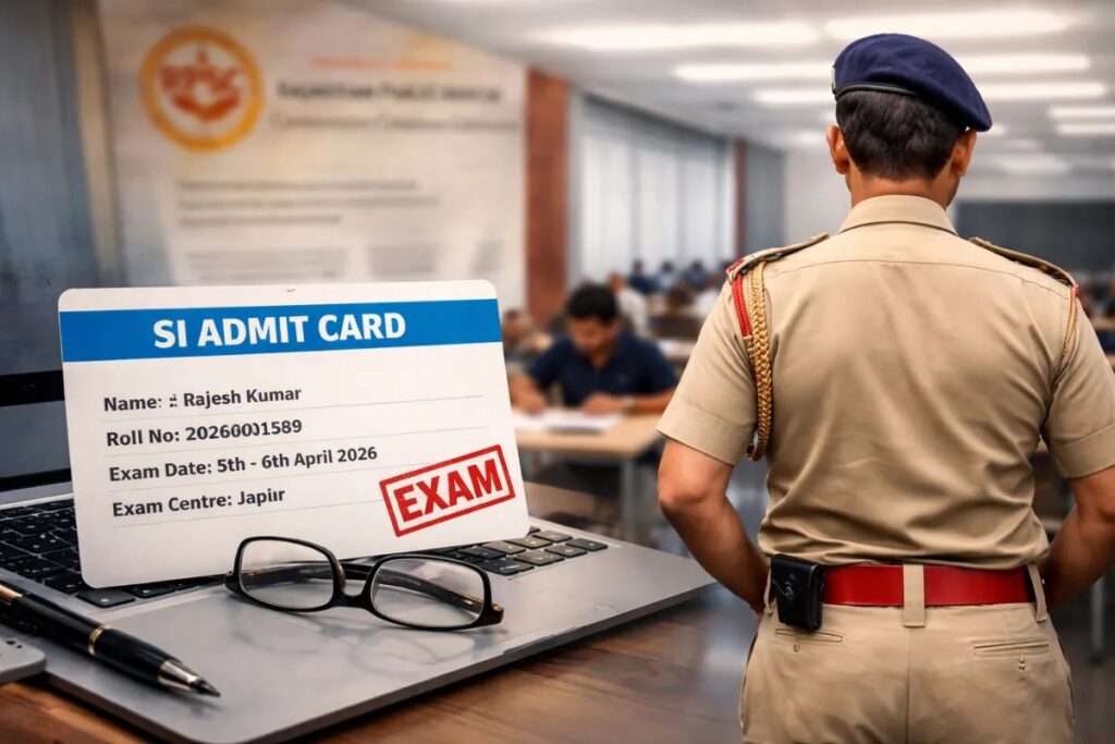 RPSC SI Admit Card 2026: SI भर्ती परीक्षा के एडमिट कार्ड जारी, ऐसे करें तुरंत डाउनलोड