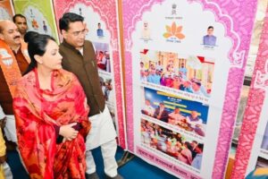 उप मुख्यमंत्री दिया कुमारी ने अजमेर में जिला विकास प्रदर्शनी का शुभारंभ  