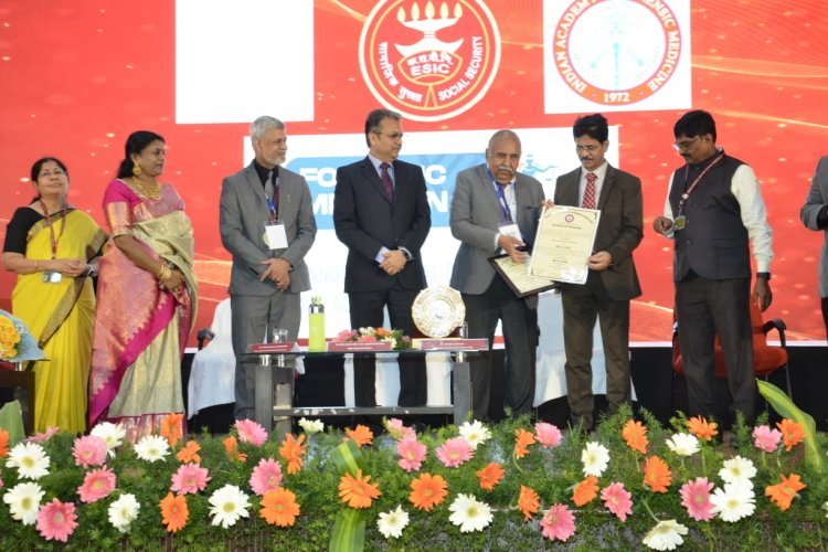 डॉ. पीसी व्यास को फैलोशिप अवार्ड से सम्मानित