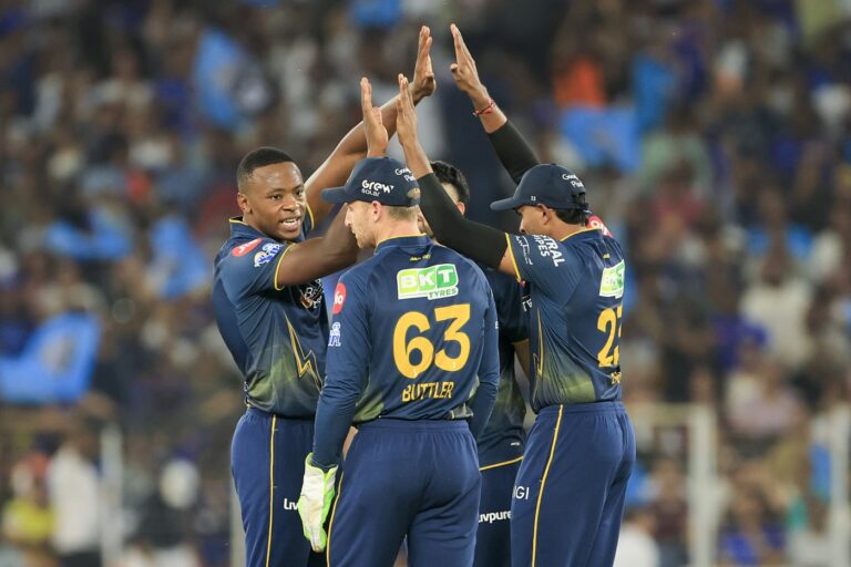Gill misses chance to top Orange Cap table, Rabada on the rise on Purple Cap list