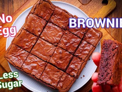 Brownie Recipe | Eggless Chocolate Brownies