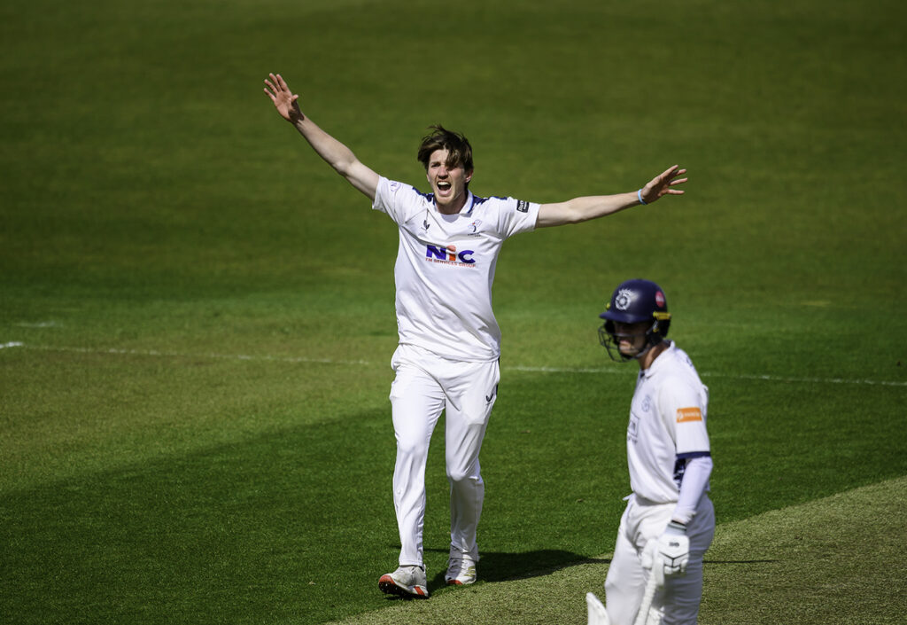 Baker rockets rock Yorkshire after Hill five-for
