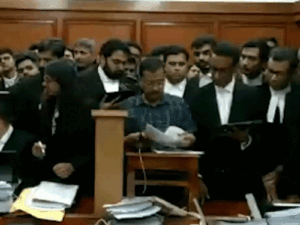 केजरीवाल बोले-जज के बच्चे तुषार मेहता के साथ काम करते:तुषार CBI के वकील हैं, ऐसे में जज कांता मेहता के खिलाफ आदेश कैसे दे पाएंगी