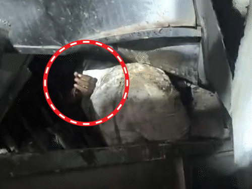 हापुड़ में ट्रक और बस की भयानक टक्कर, 6 बारातियों की हुई मौत; ट्रक बस के ऊपर गिरा, लोग फंस गए, बचाव में जुटी पुलिस