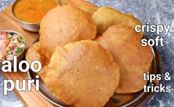 Aloo Puri Recipe | Masala Potato Poori